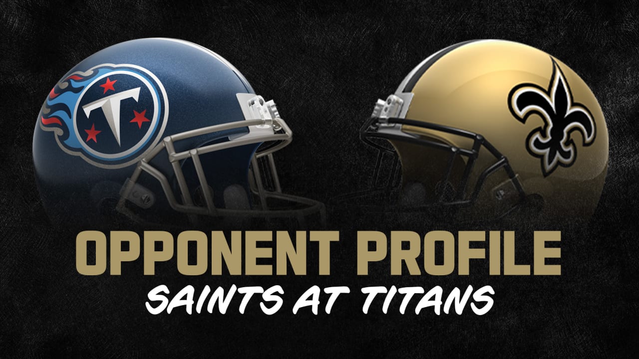 New Orleans Saints vs. Tennessee Titans NFL Week 10 and 18 2021