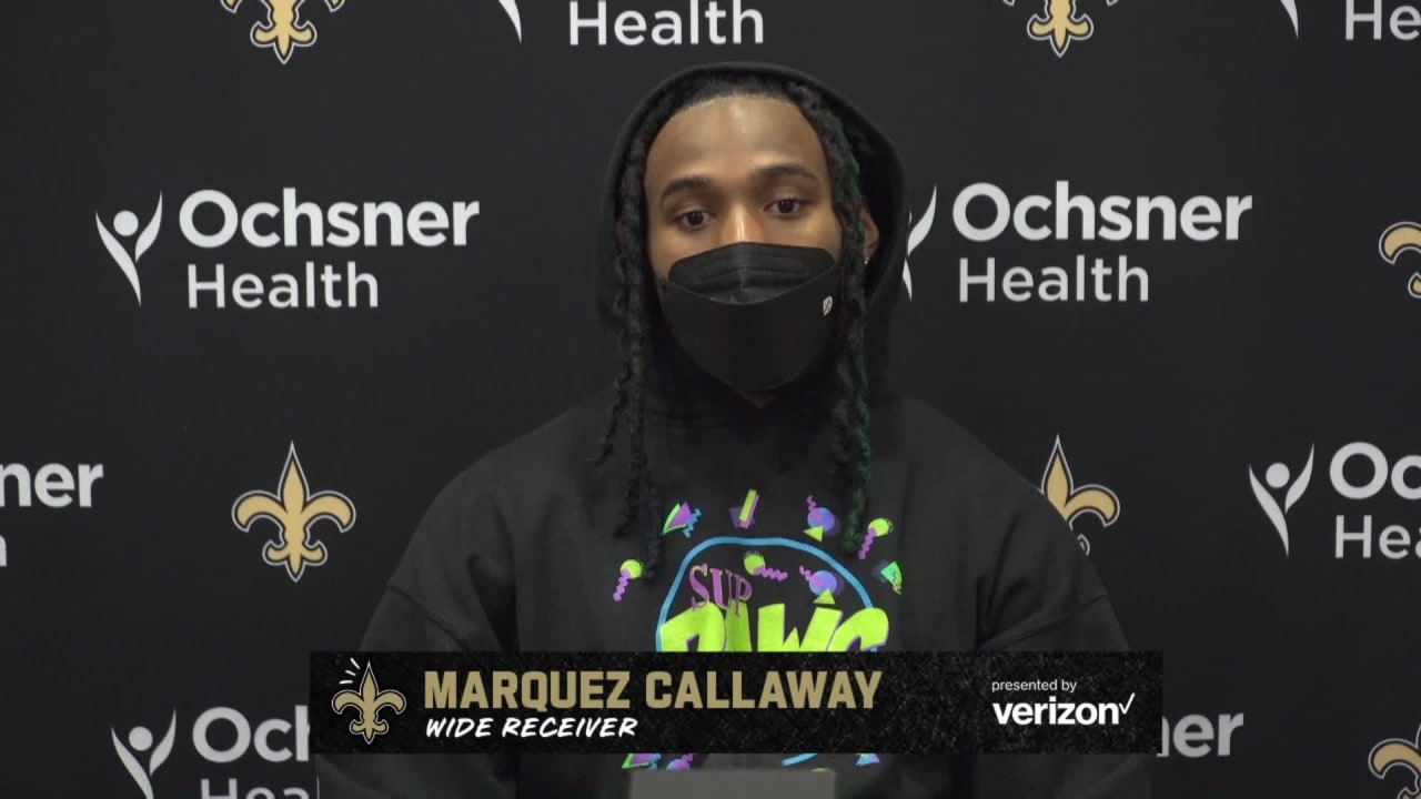 WR Marquez Callaway ready to be the next man up for Saints