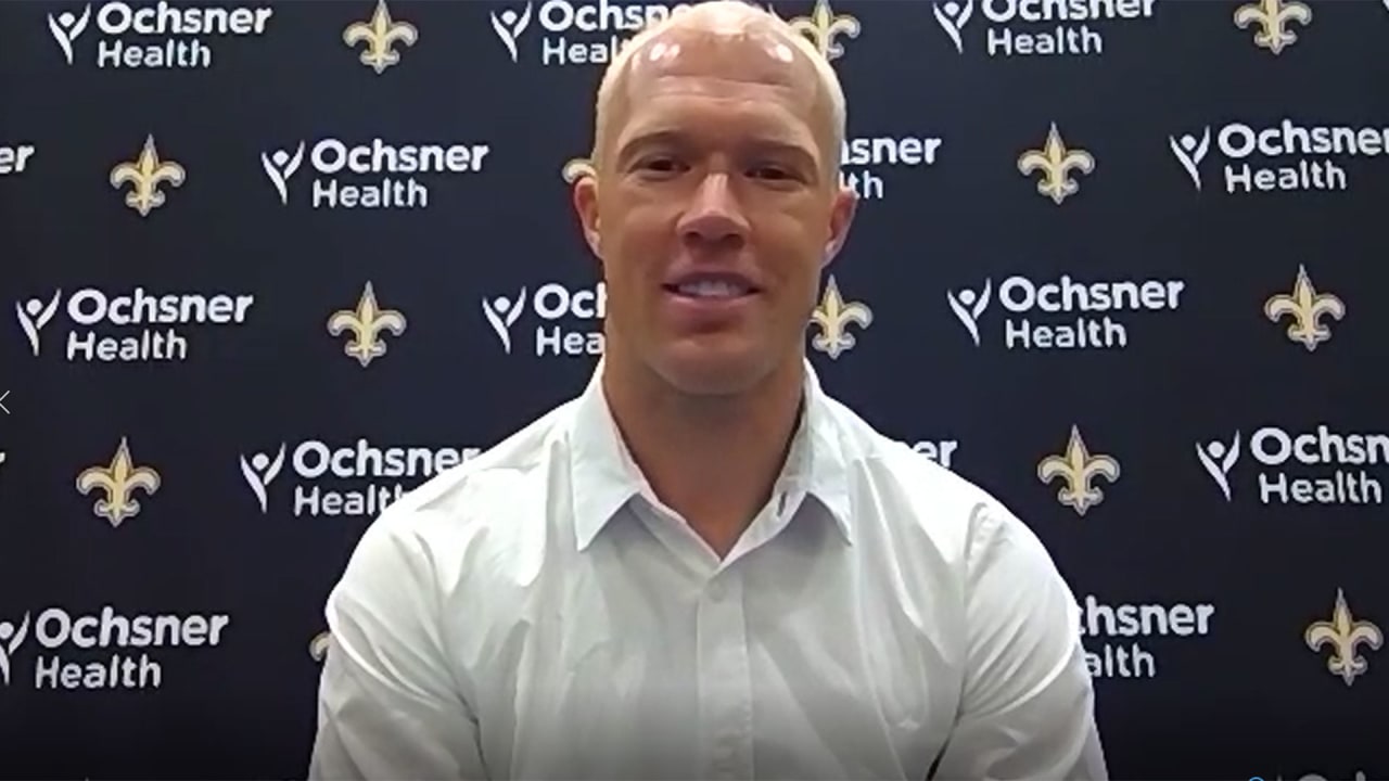 New Orleans Saints quarterback Andy Dalton's introductory media  availability 3/31/22