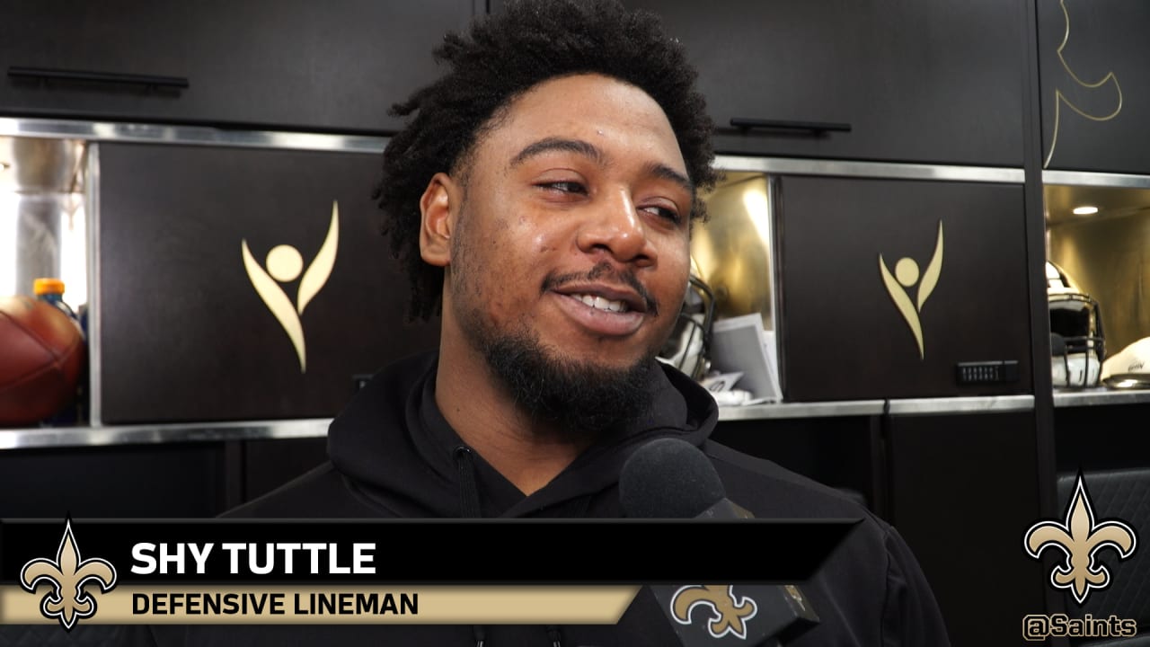 Saints DT Shy Tuttle re-signs on RFA tender, per reports - Canal Street  Chronicles