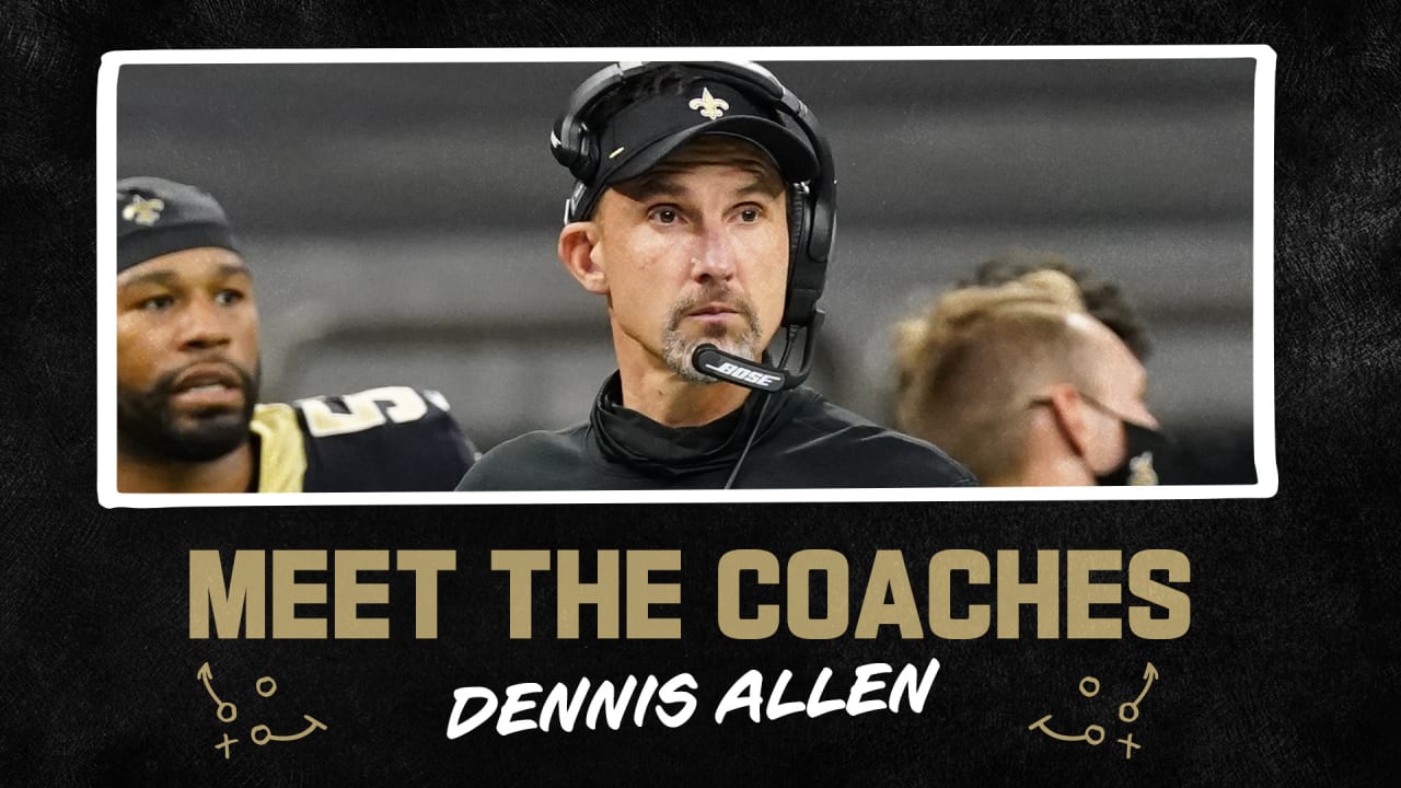 Meet the New Orleans Saints coaches: Dennis Allen