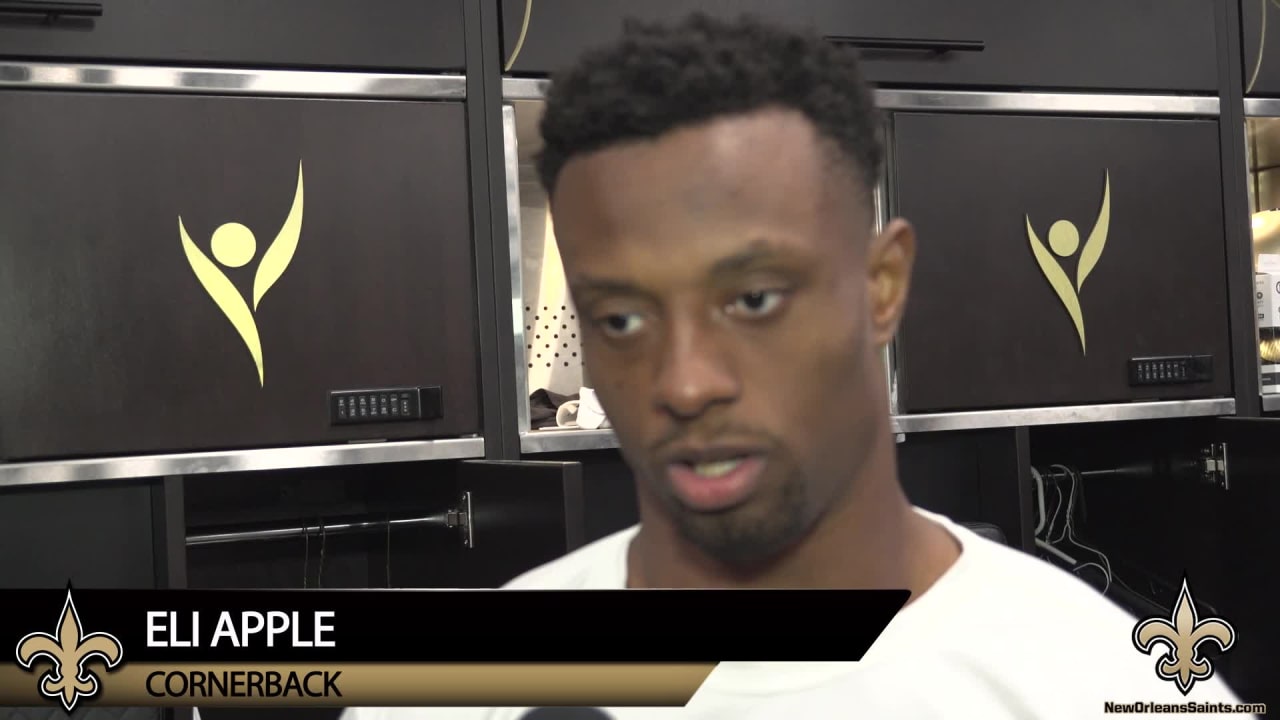 Eli Apple, "It's going to be a great challenge for us"