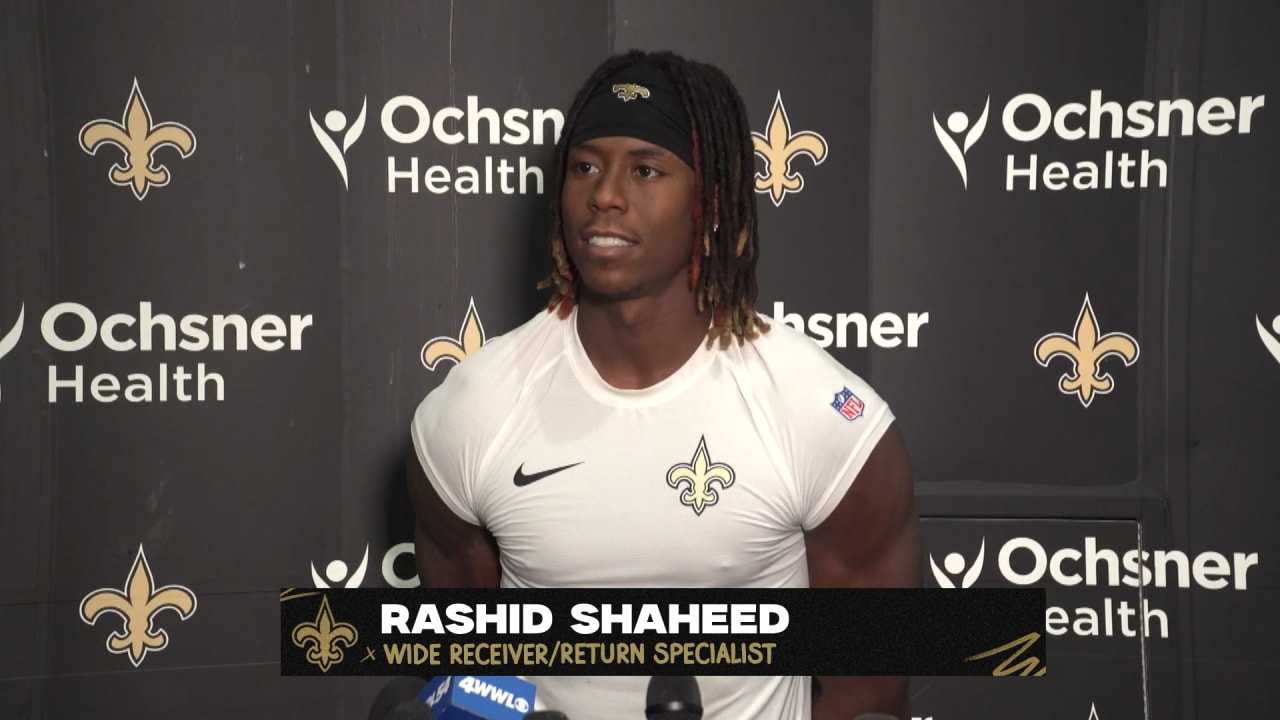 Why the Saints and WR Rashid Shaheed believe he's ready to take