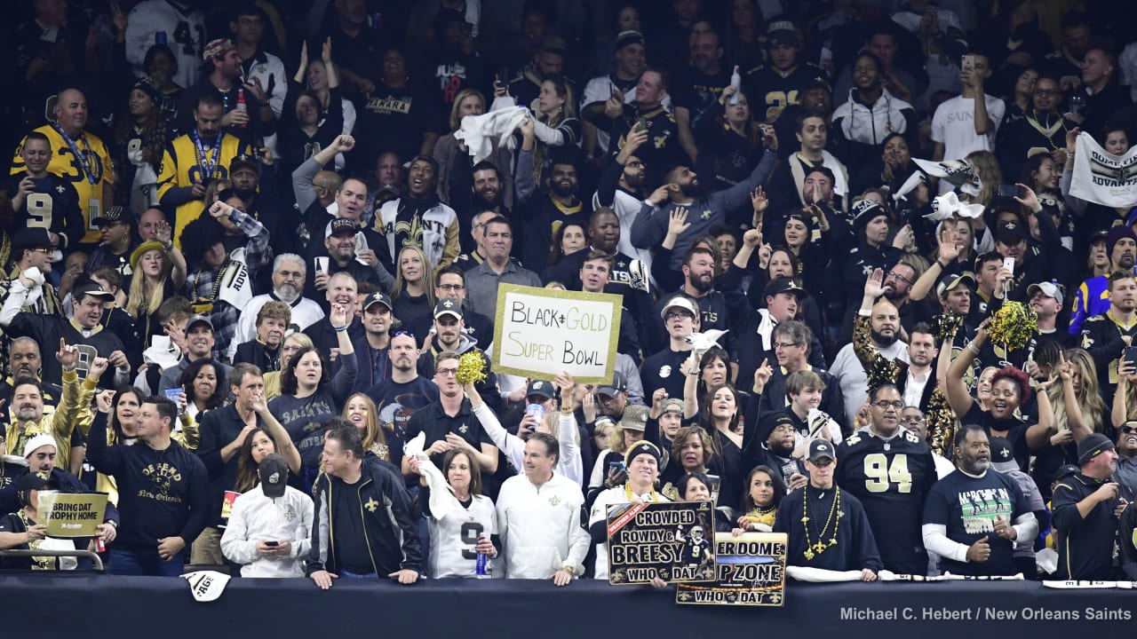 Forbes ranks New Orleans Saints fans among the most passionate in all