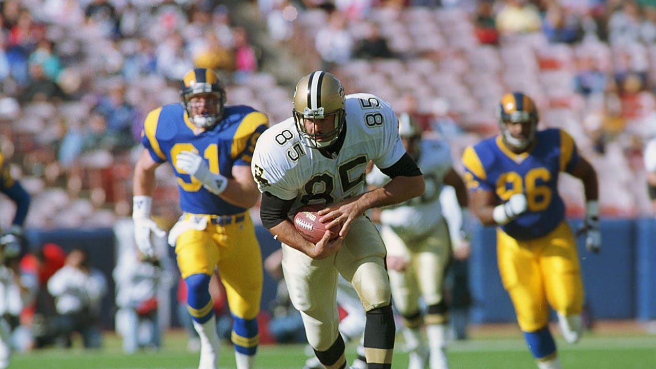 Hoby Brenner with the New Orleans Saints