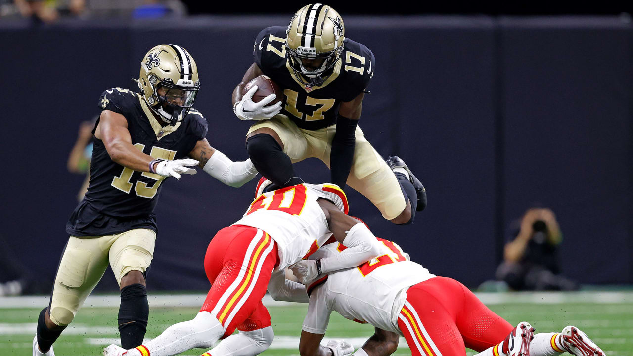 NFL Preseason: Saints DE Cam Jordan leads Pregame Huddle vs. Chiefs