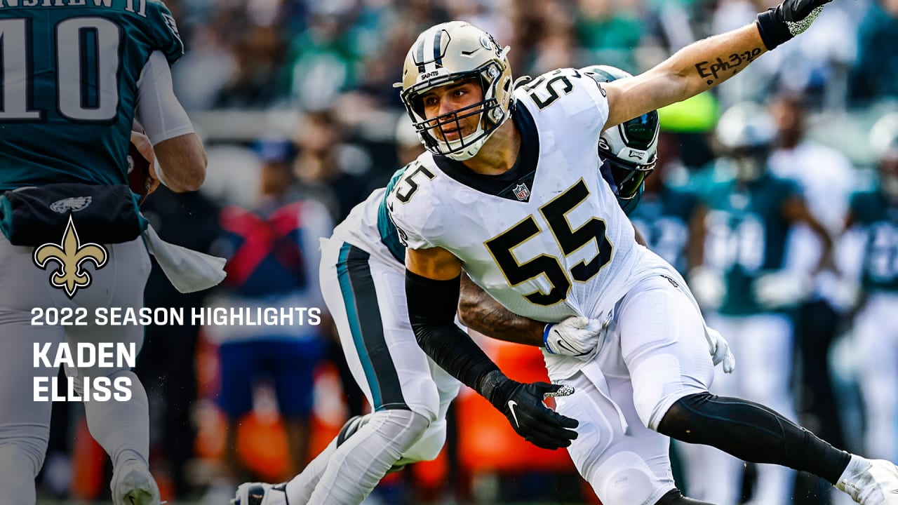 Saints LB Kaden Elliss Top Plays Of The 2022 NFL Season