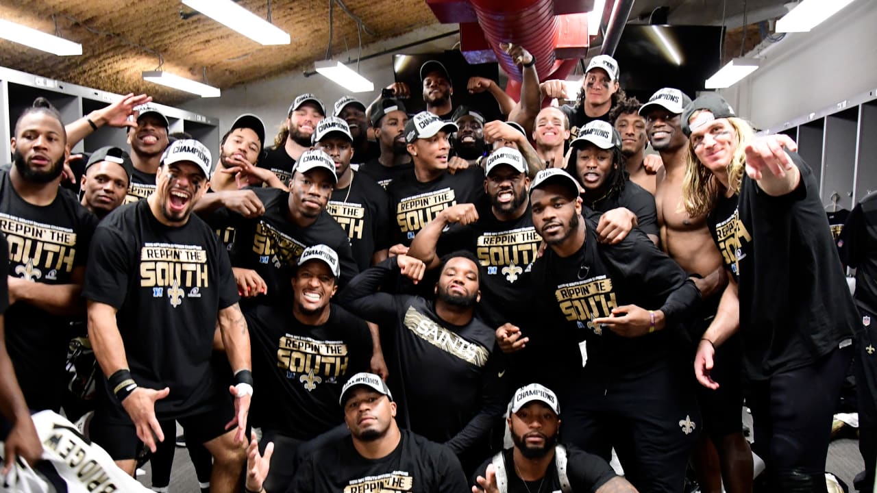 Reppin' the South: Get first look at New Orleans Saints' NFC South  Championship gear