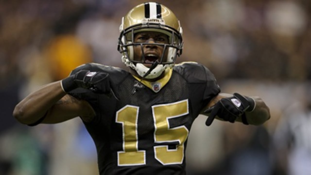 Courtney Roby of the New Orleans Saints at Louisiana Superdome on