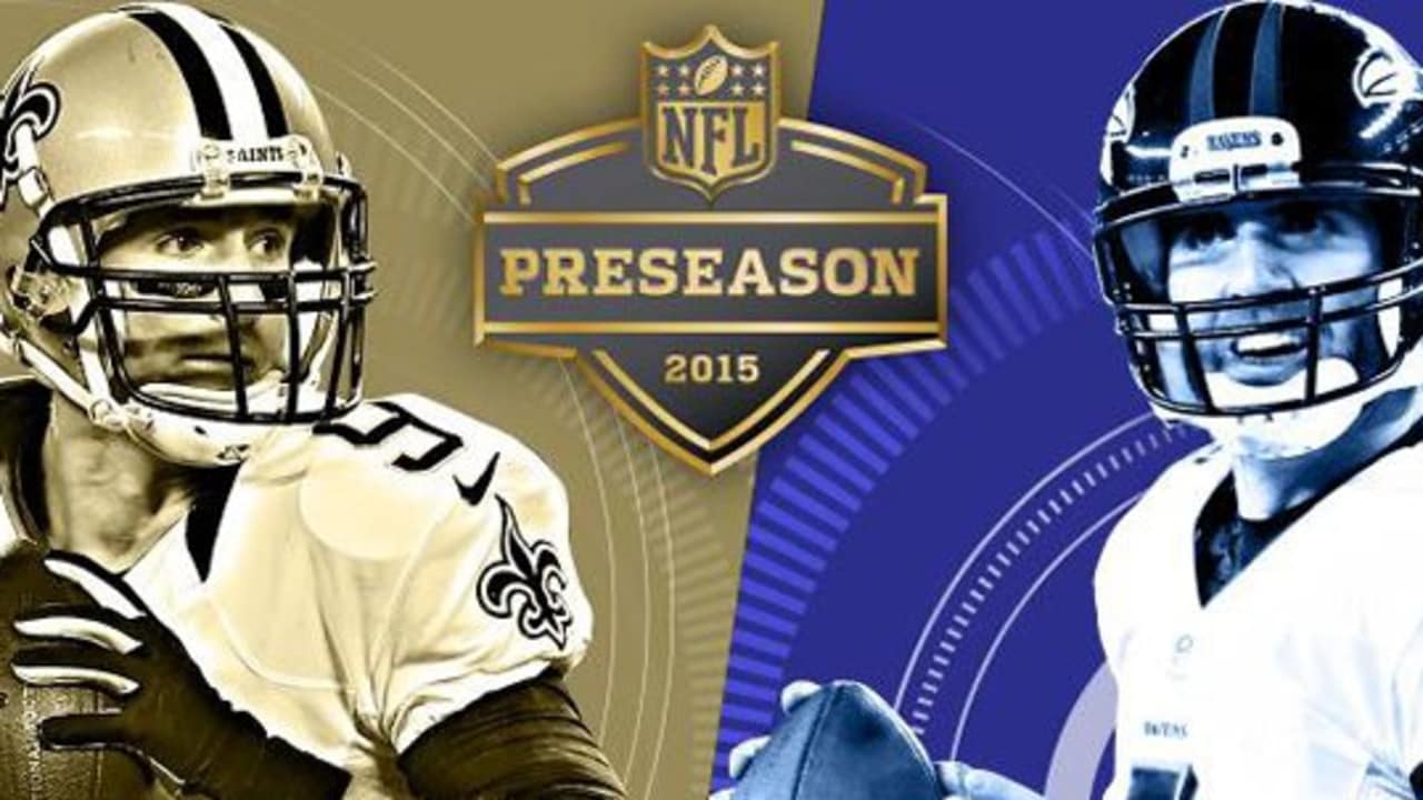 Saints vs. Ravens Preseason 2015 NFL Week 1 highlights 