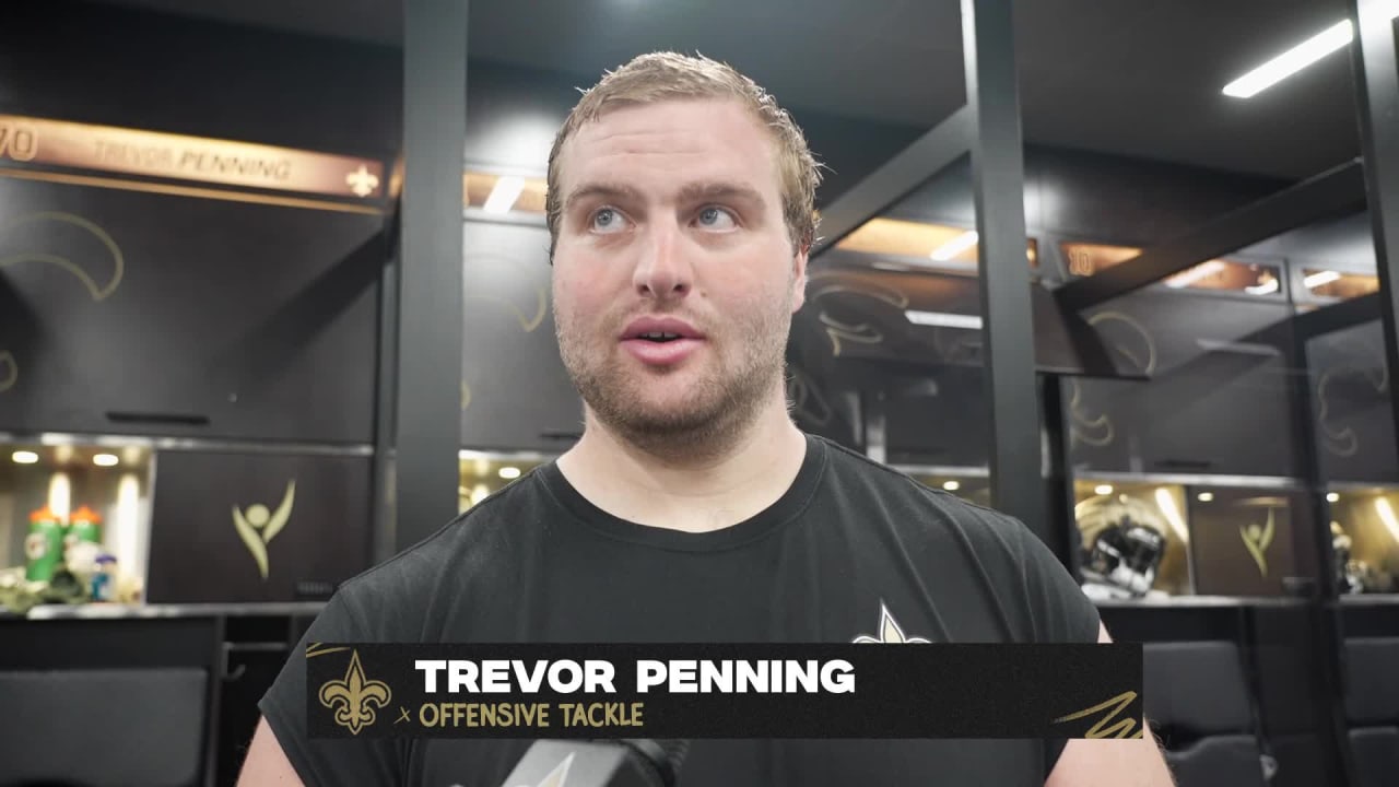 Trevor Penning on offseason improvements