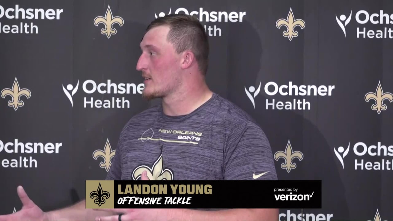 Saints rookie tackle Landon Young expected to undergo season