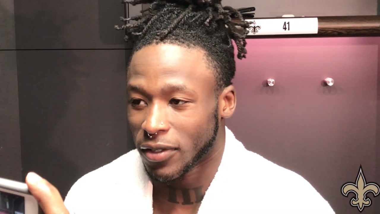 Alvin Kamara: "it was a fun win"