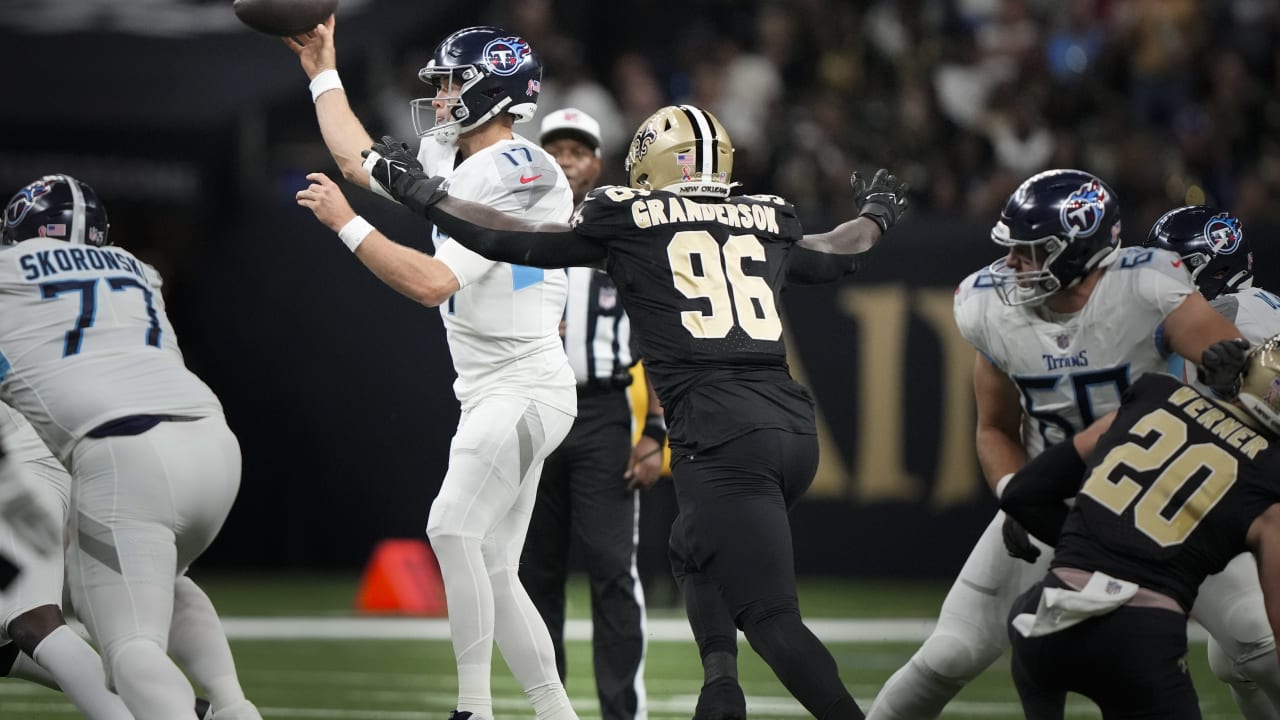 Tennessee Titans vs New Orleans Saints video highlights, game score