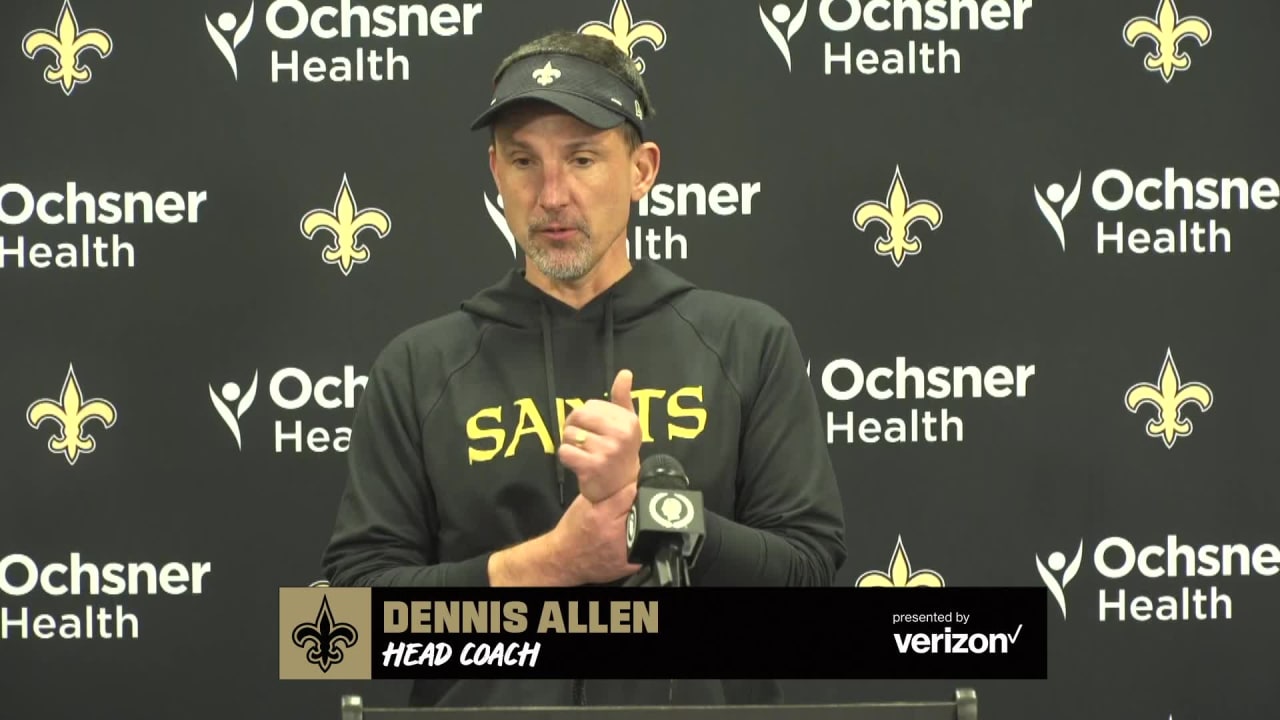 Dennis Allen Recaps Week 2  2023 Saints OTAs 5/30/23 