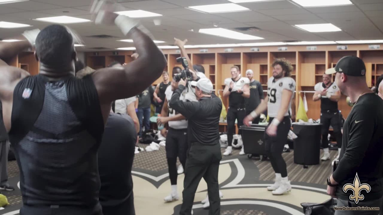 INSIDE THE LOCKER ROOM AFTER SUNDAY NIGHT FOOTBALL