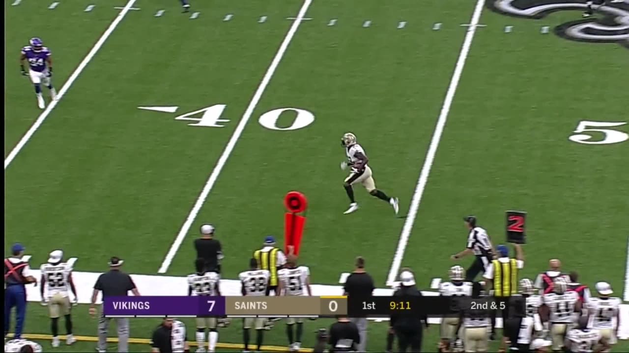 Can't-Miss Play: New Orleans Saints cornerback Marshon Lattimore climbs  ladder over Hopkins for epic interception