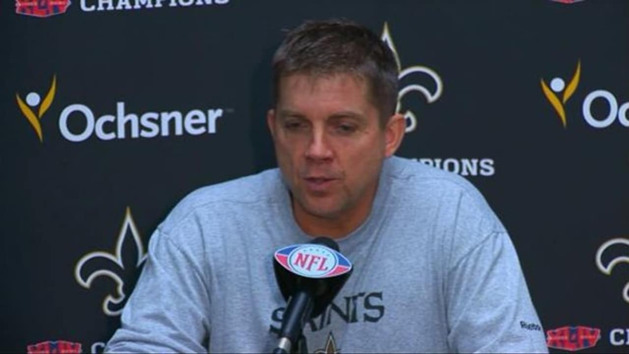 Sean Payton's Monday press conference