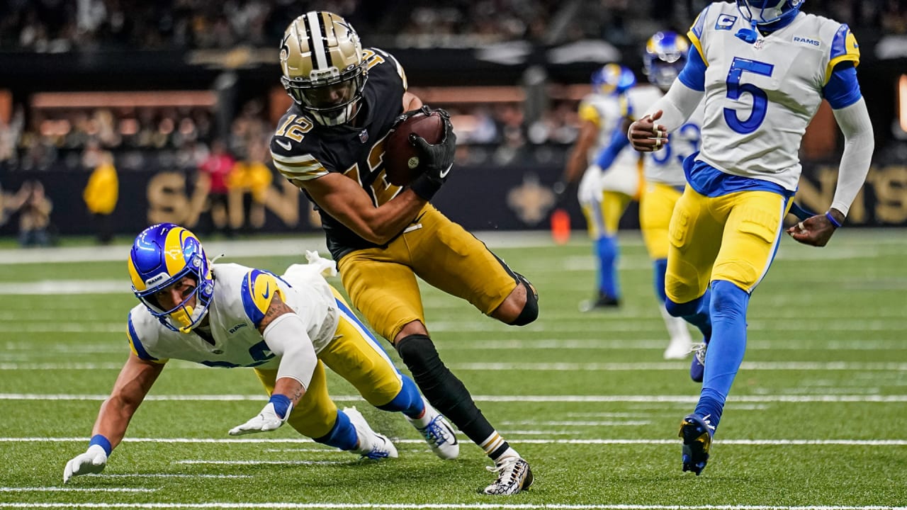 New Orleans Saints wide receiver Chris Olave secures goal-line grab for  first career NFL TD