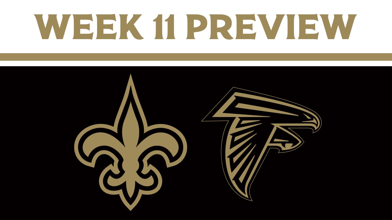 Saints vs Falcons 2020 Week 11 Preview Series History, Facts