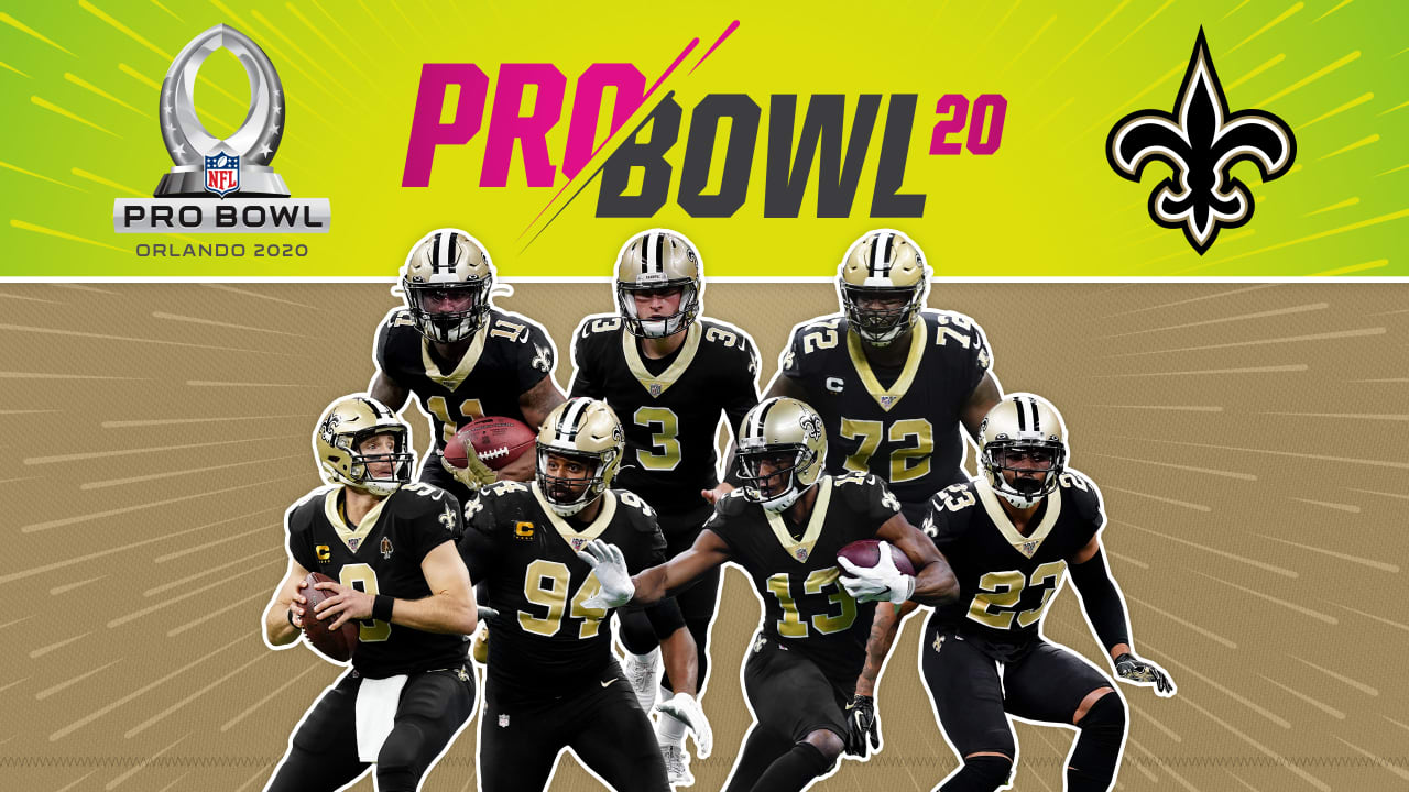 Seven New Orleans Saints named to Pro Bowl