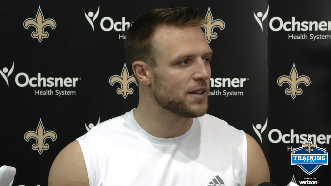 Taysom Hill Training Camp Media Availability August 6