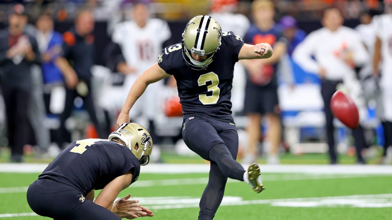 Kicker Wil Lutz  New Orleans Saints 2022 season recap