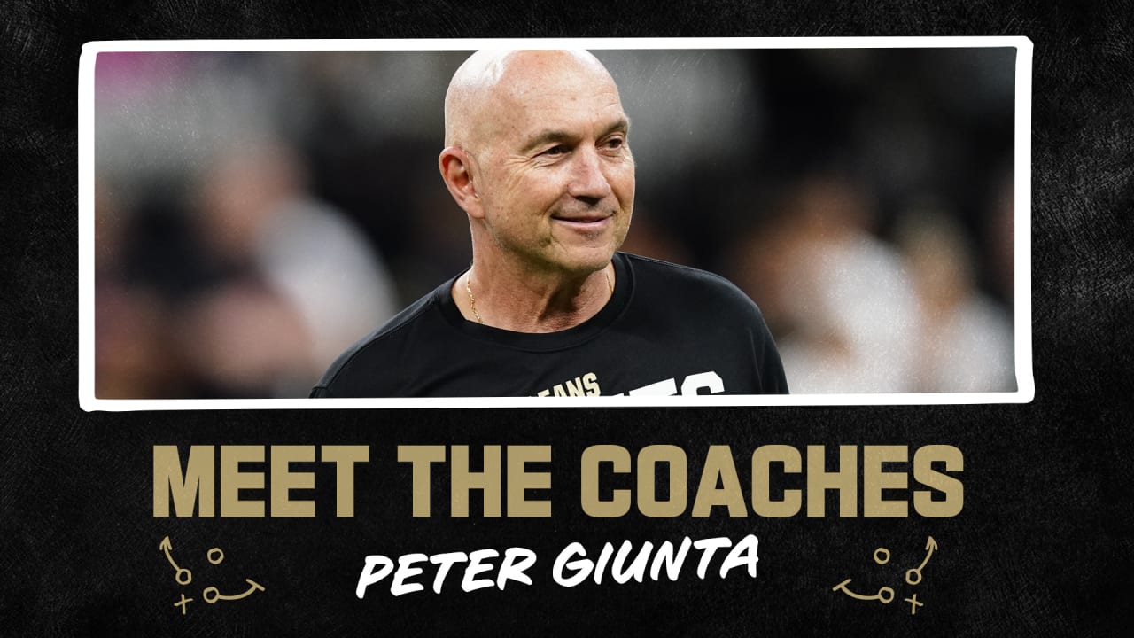 Meet the New Orleans Saints coaches: Peter Giunta