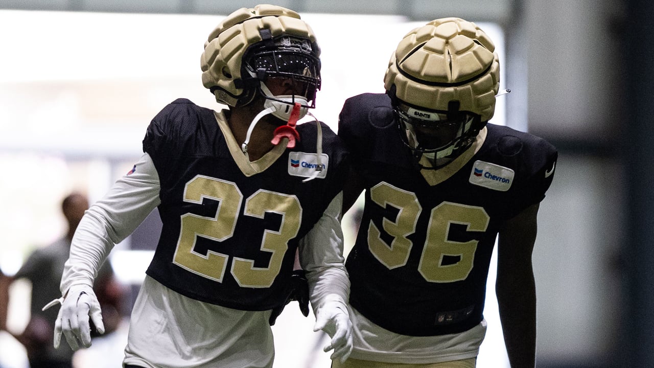 Carl Granderson talks defensive line coach, his advice for rookies on Day  10 of Saints Training Camp 2023