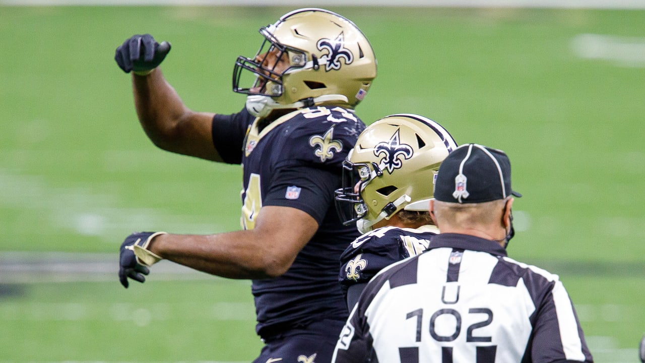 Cam Jordan With His 3rd Sack Of Matt Ryan Saints Falcons Highlights 