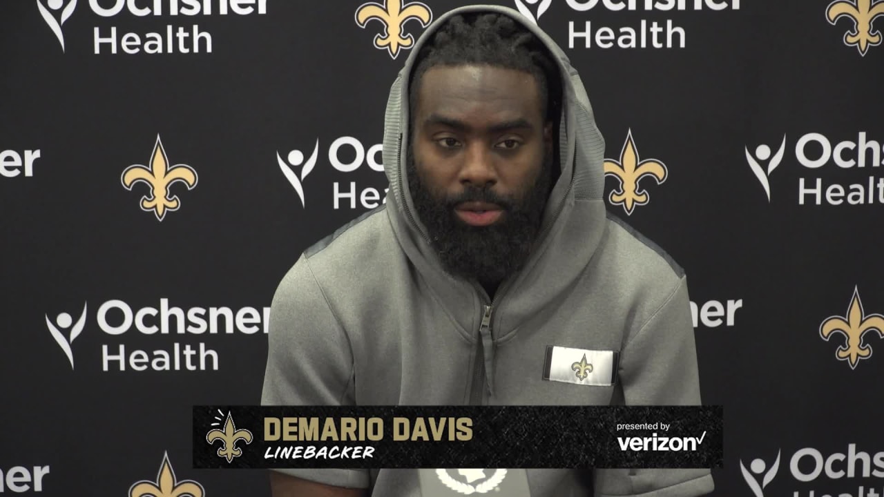 New Orleans Saints LB Demario Davis Talks End Of 2021 NFL Season 1/10/2022