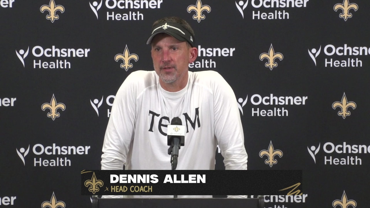 NFL Training Camp 2023: Saints head coach Dennis Allen Recaps Day 9