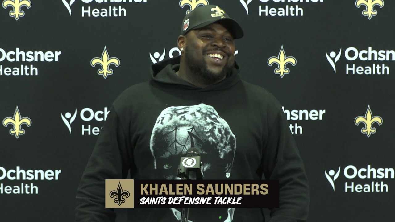 Khalen Saunders, New Orleans Saints rebuilt defensive line impress 