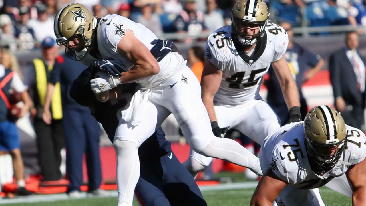 Taysom Hill helps seal the deal with late TD run | Saints-Patriots ...