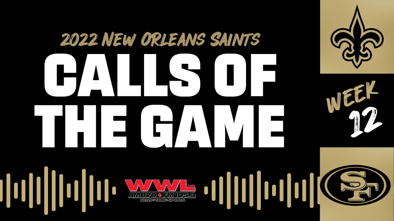 49ers vs. Saints Calls of the Game