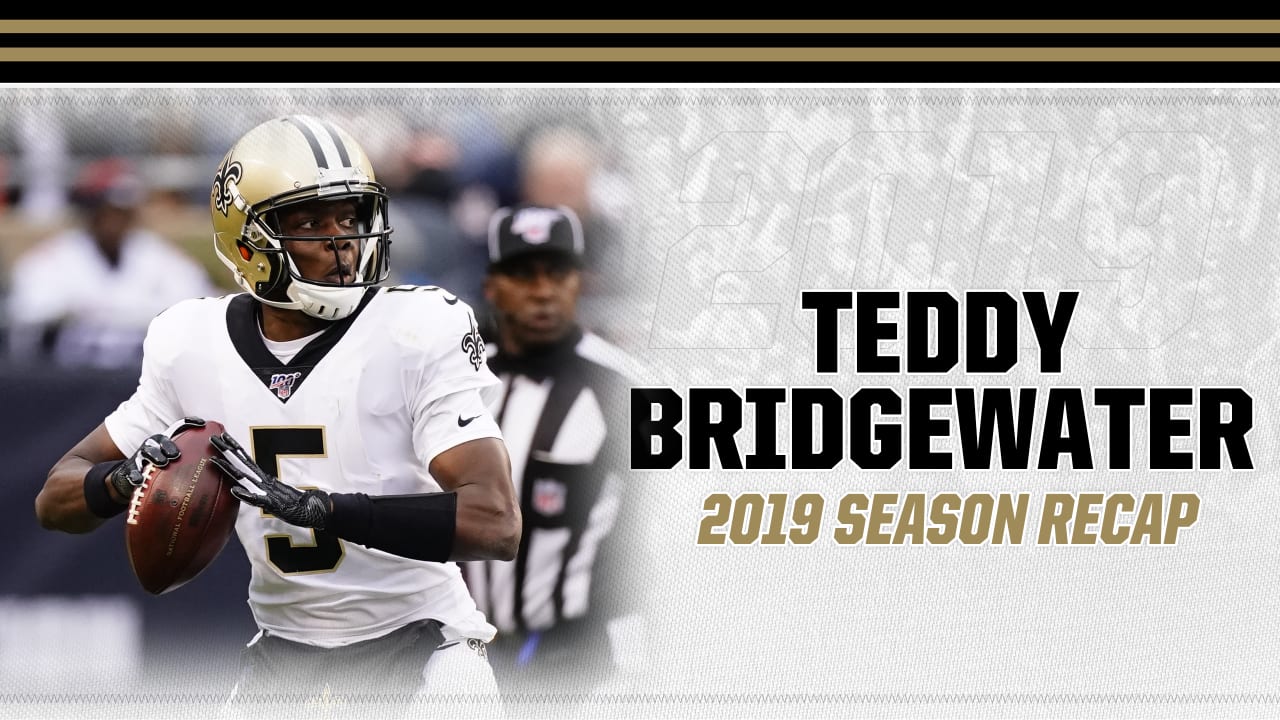 Teddy Bridgewater matches on-field substance with off-field style for New  Orleans Saints