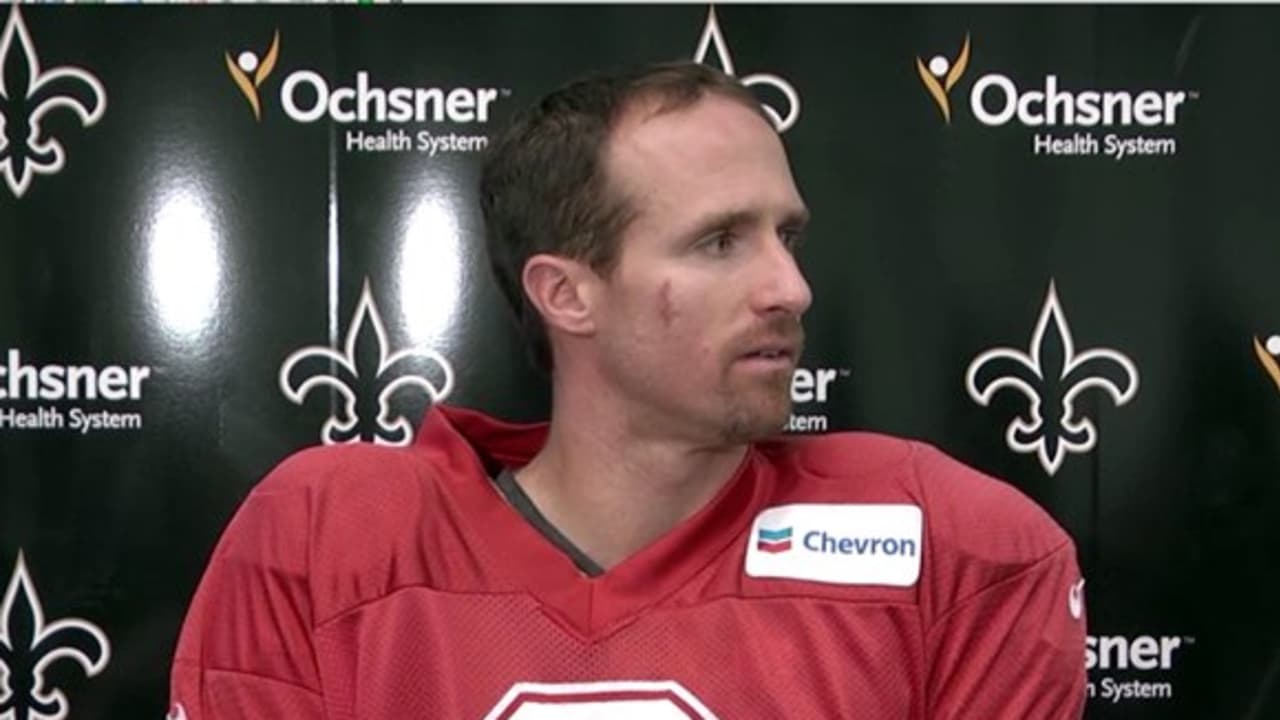 Drew Brees talks about the Saints RBs