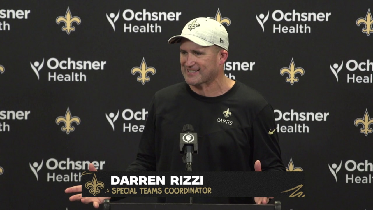 NFL Week 3: Saints ST Coordiantor Darren Rizzi Talks Lambeau Field