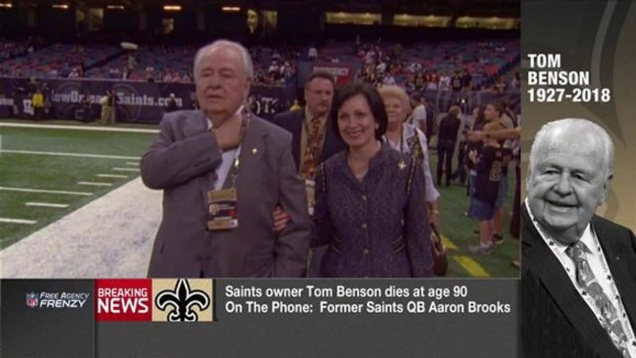 Aaron Brooks on Tom Benson: 'He used to leave little notes in my locker'