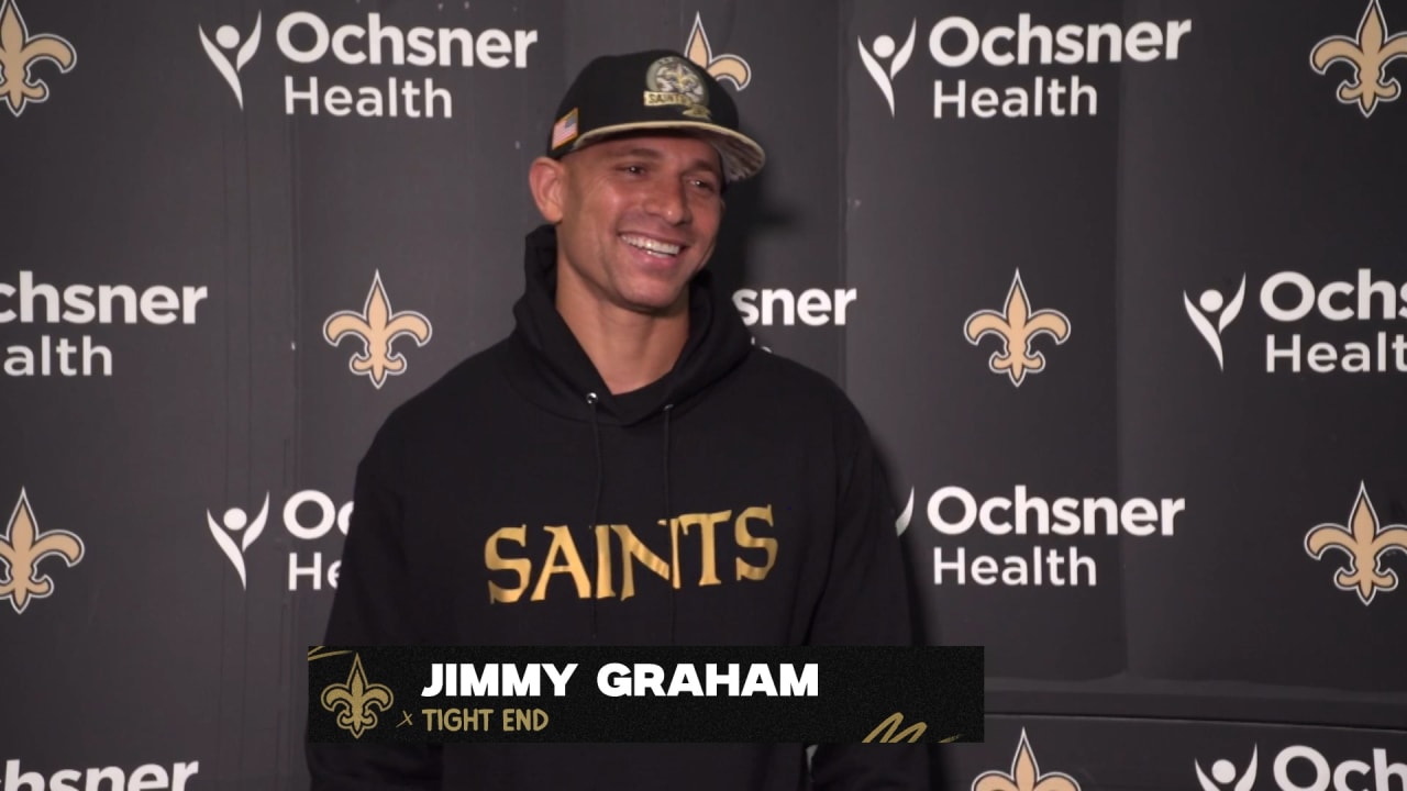 Jimmy Graham is BACK with the Saints! #saints #neworleanssaints #newor, Football