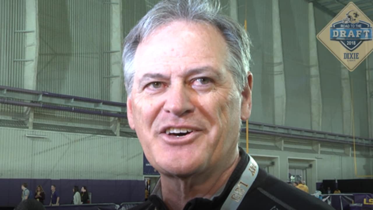 Mickey Loomis speaks at NFL Owners Meetings