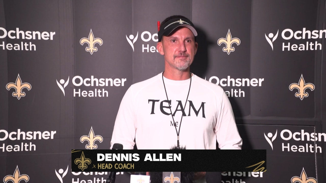 Dennis Allen Recaps Week 2  2023 Saints OTAs 5/30/23 