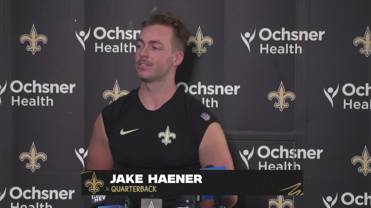 Training Camp: Saints QB Jake Haener talks performance at Saints Training Camp 2023