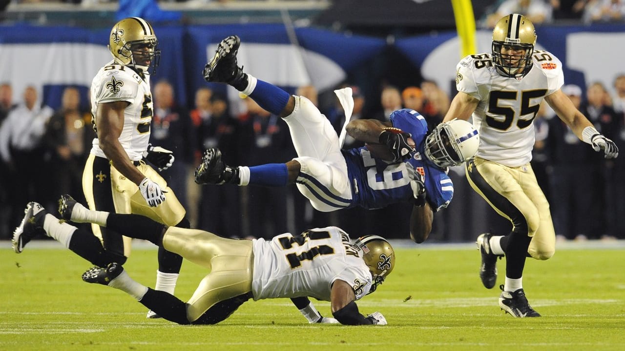 Jonathan Vilma in Super Bowl XLIV