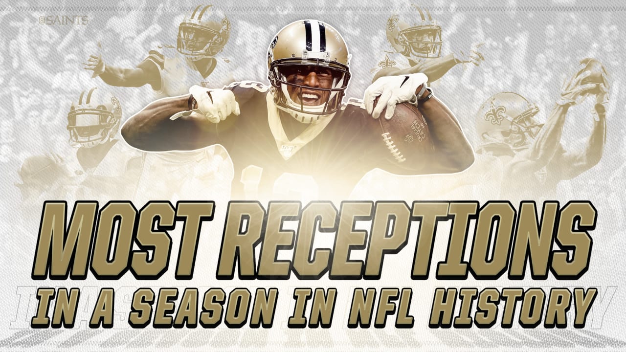 Michael Thomas sets new Saints' record for receiving yards in a