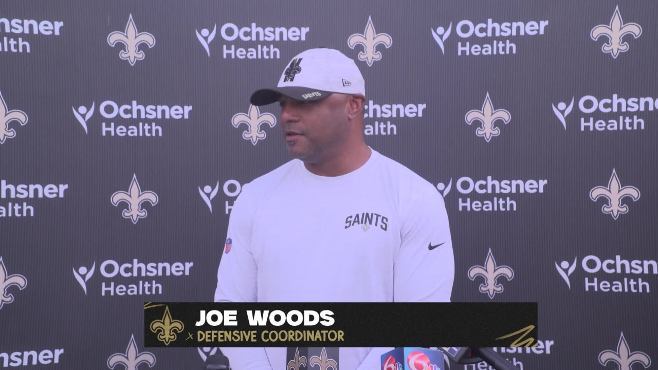 Defensive coordinator Joe Woods on defensive performance vs. Carolina