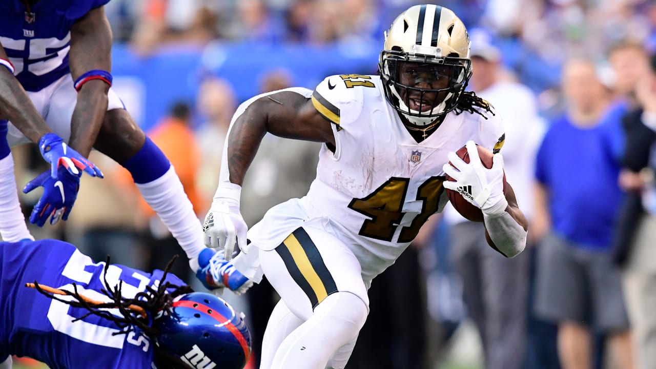 Running back Alvin Kamara  New Orleans Saints 2022 season recap