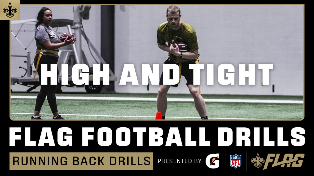 NFL FLAG Football Conditioning Drills 