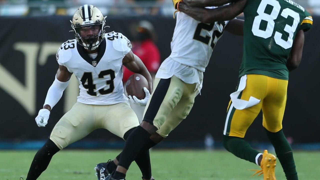 Field prep in Jacksonville for Saints vs. Packers in week 1