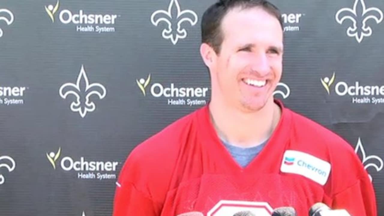 Drew Brees 2014 Saints Minicamp Interview